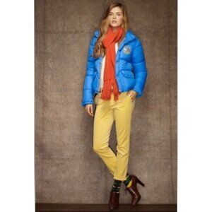 RALPH LAUREN RUGBY Women's Size 4 Soft Corduroy Pants Yellow Straight